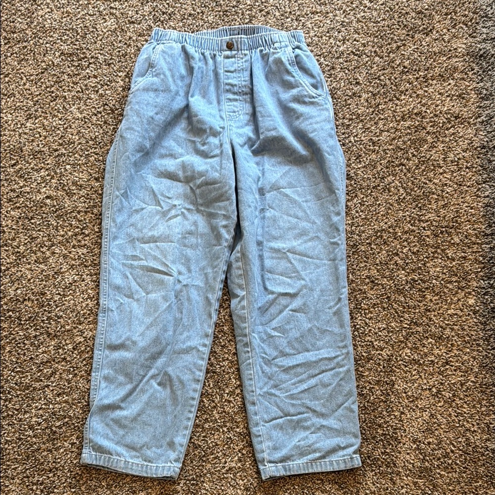 Women’s Light Blue Casual Pants